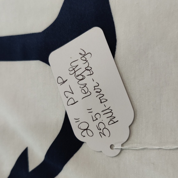 NET Made with Love ❤️ Anchor ⚓ Cotton Blend Open Shoulder Dress Large #821 - Picture 5 of 5